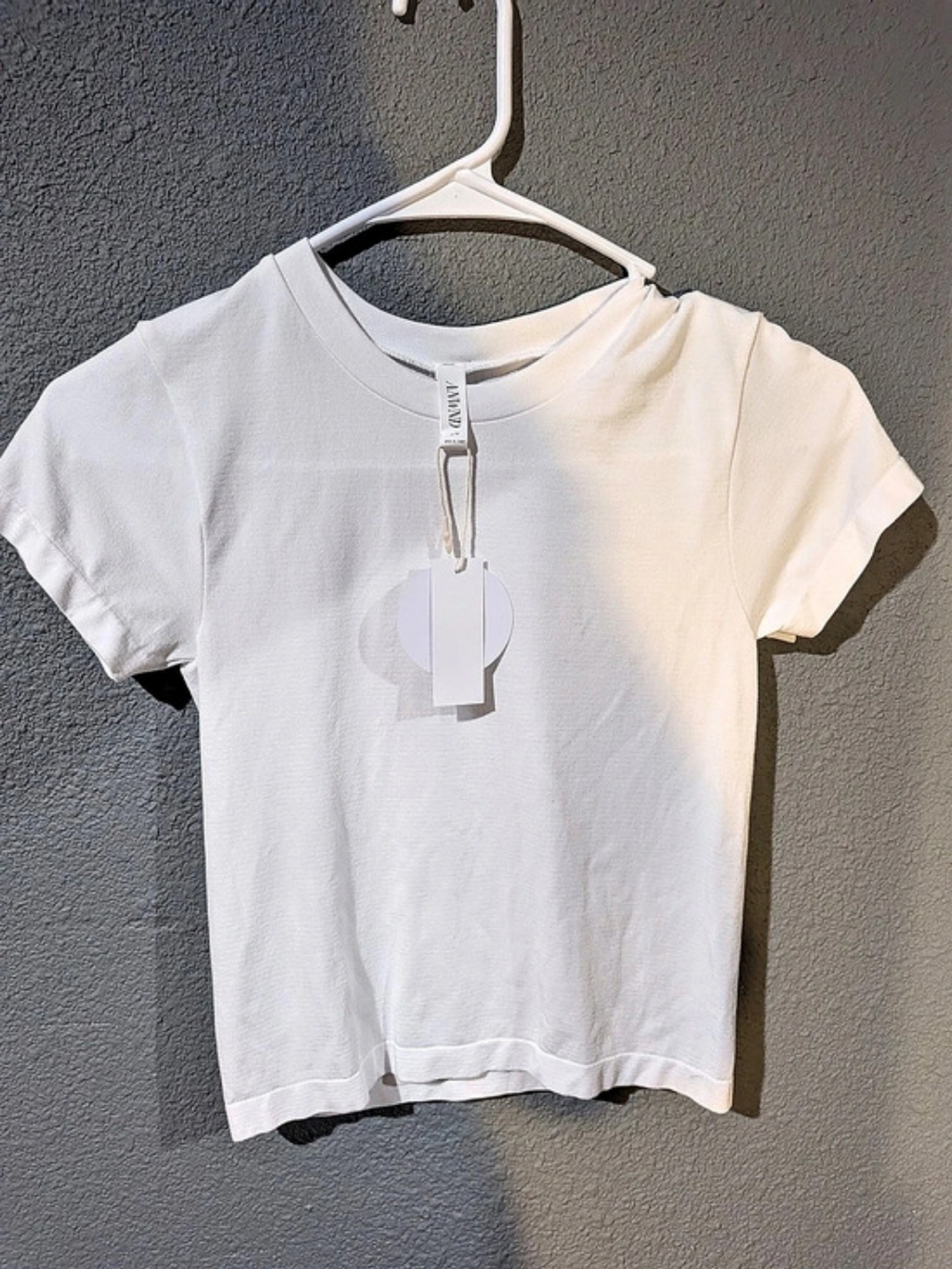 White Short Sleeve Top